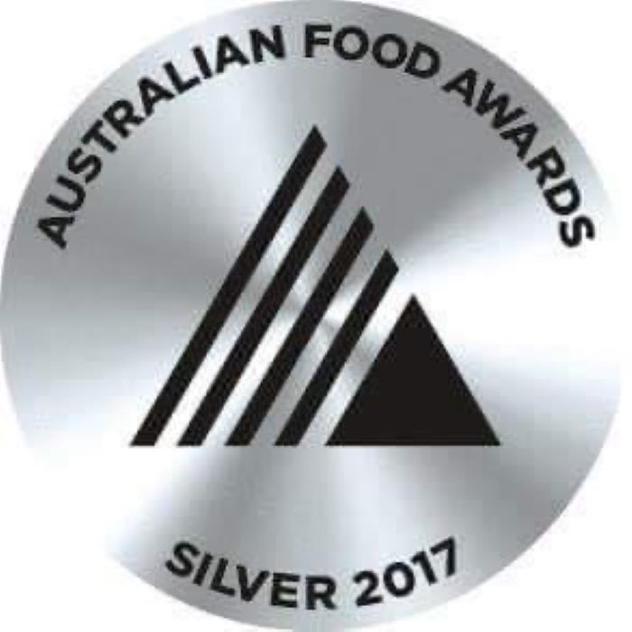 Australian Food Awards Silver Medal which was awarded to Sweet Pea & Poppy Artisan Chocolate