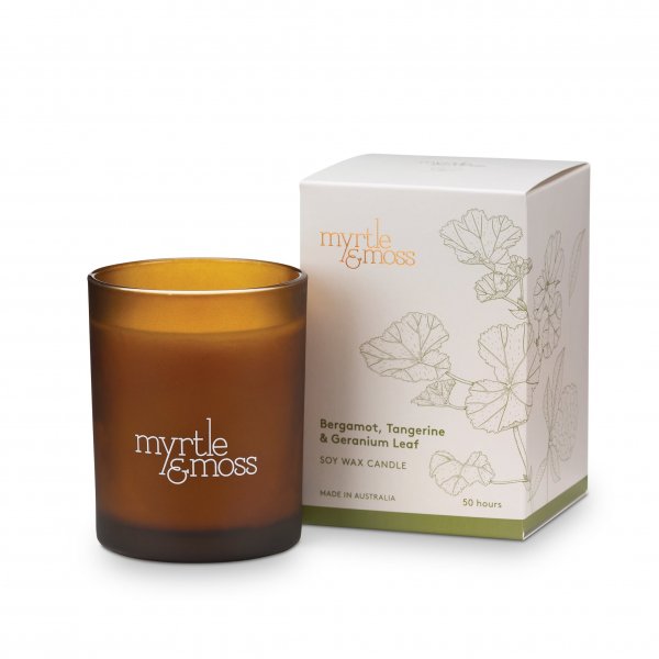 Myrtle and Moss 50 Hour Soy Wax Candle