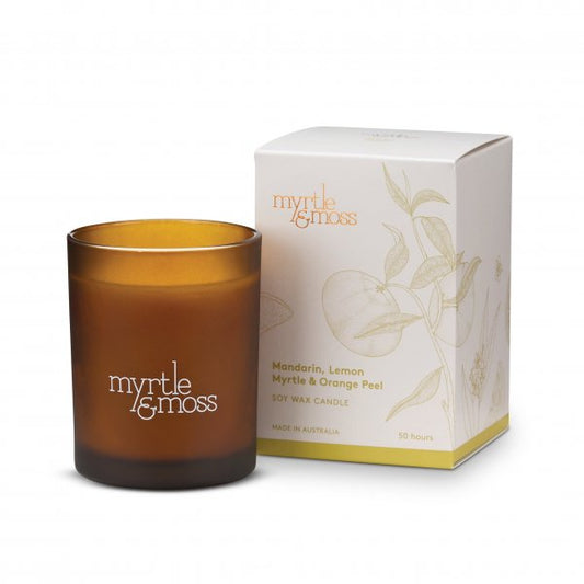 Myrtle and Moss 50 Hour Soy Wax Candle